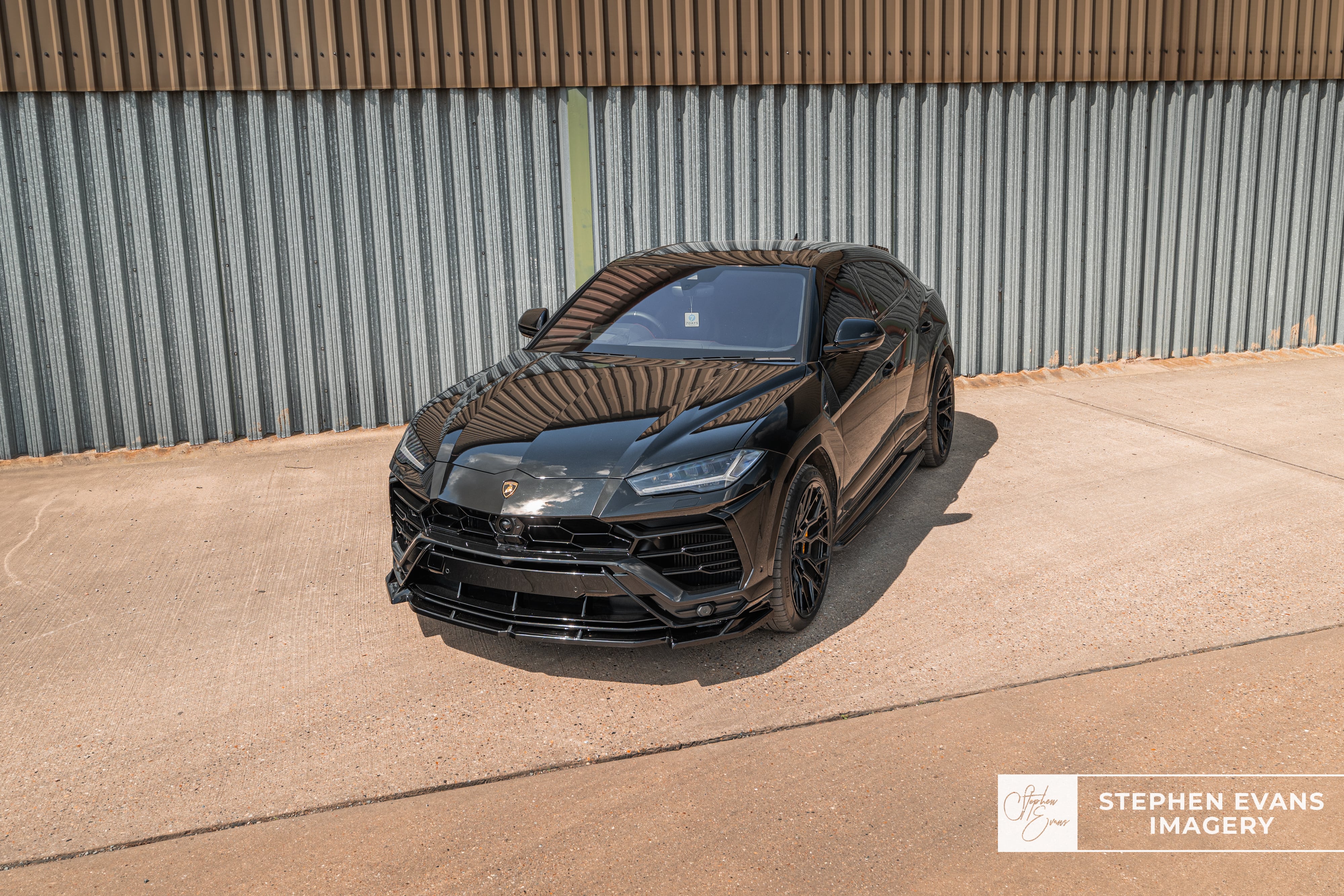 7Days Performance Lamborghini Urus black raffle competition car